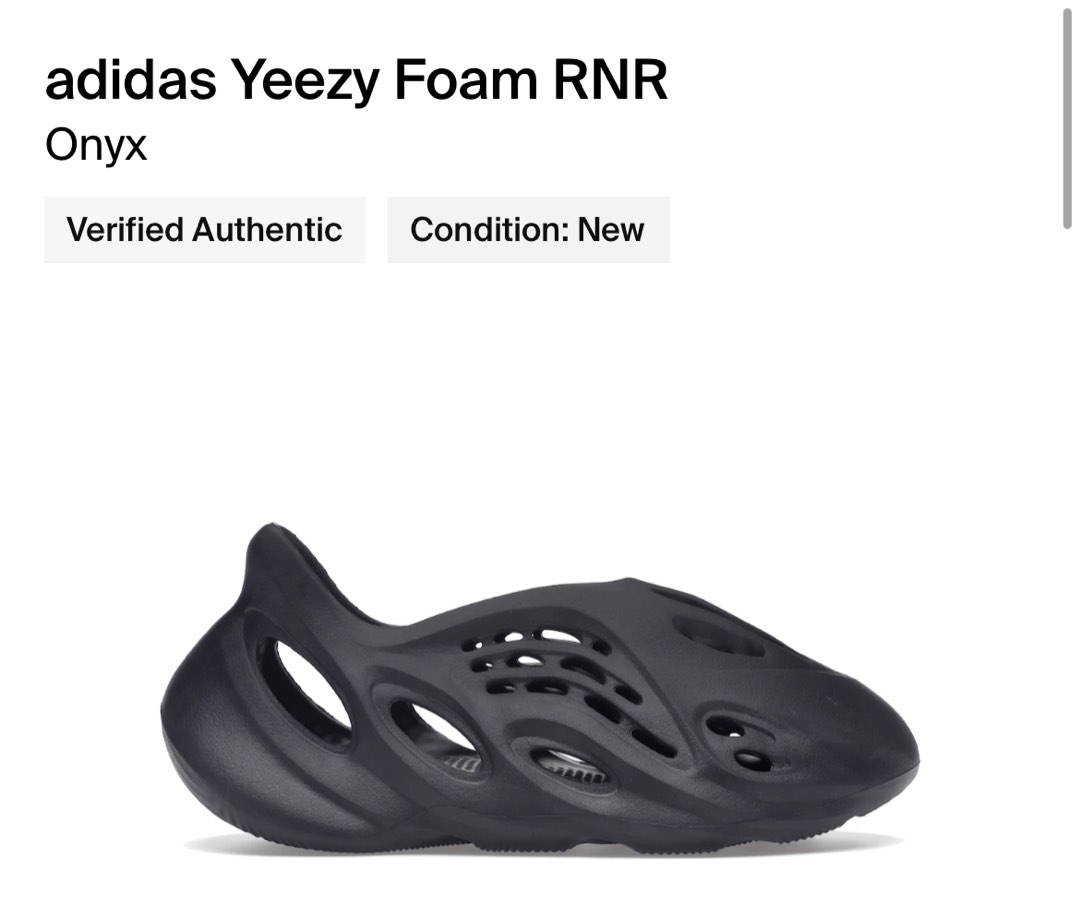 Adidas Yeezy Foam Runner UK8 Men s Fashion Footwear Sneakers on