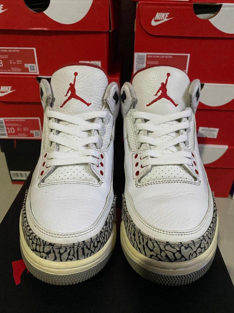 Jordan retro 3 hall of fame outlet men's shoe