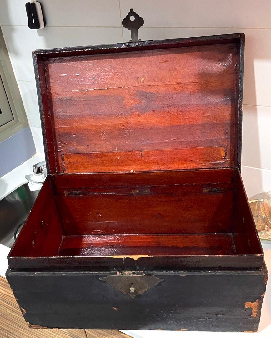 Antique Treasure Chests from 1900, Hobbies & Toys, Memorabilia
