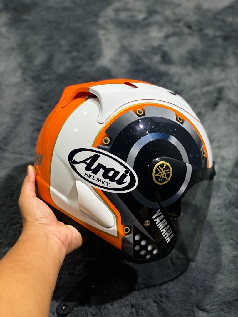 Arai Ram3 Crank Oren URGENT Auto Accessories on Carousell