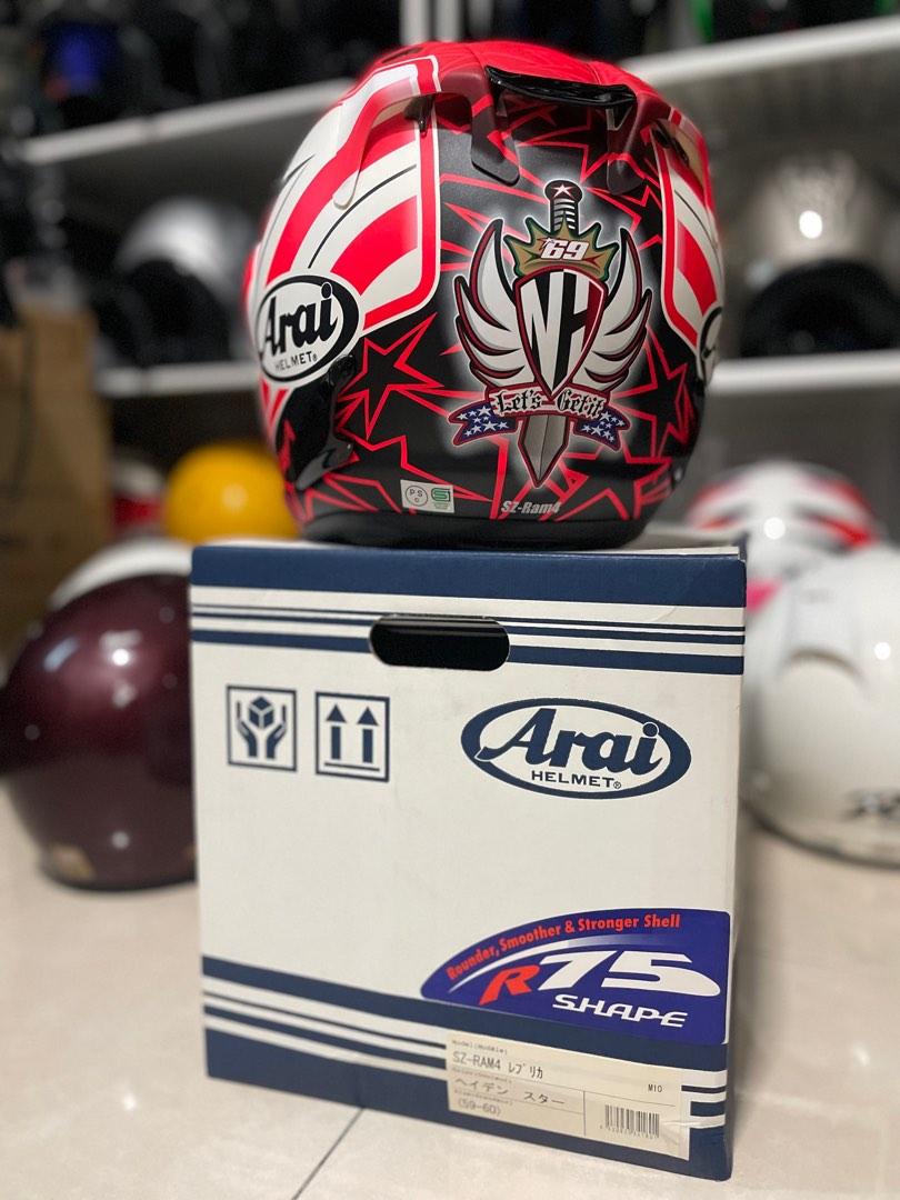 Arai ram4 shop hayden star