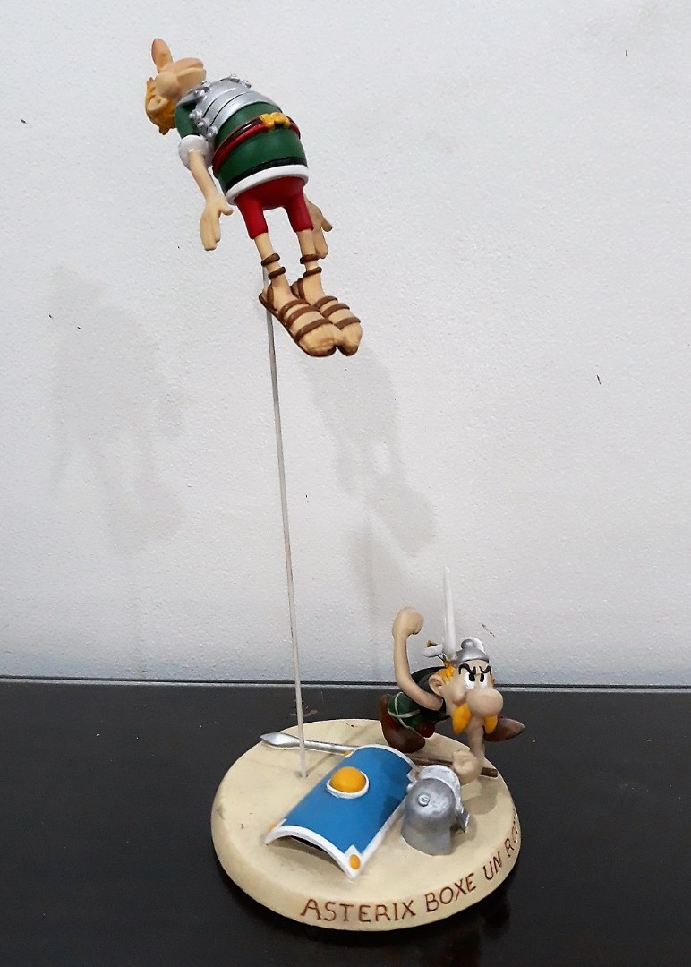 Création Atlas-Plastoy - Uderzo - Figuur - Astérix Boxe Un Romain. - (1