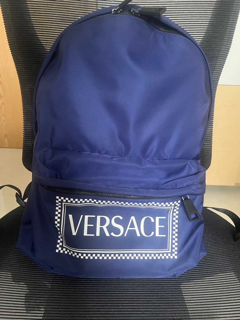 Authentic Versace backpack, Men's Fashion, Bags, Backpacks on Carousell