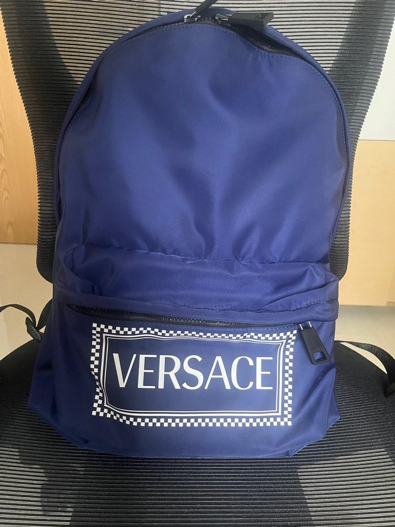 Authentic Versace backpack, Men's Fashion, Bags, Backpacks on Carousell
