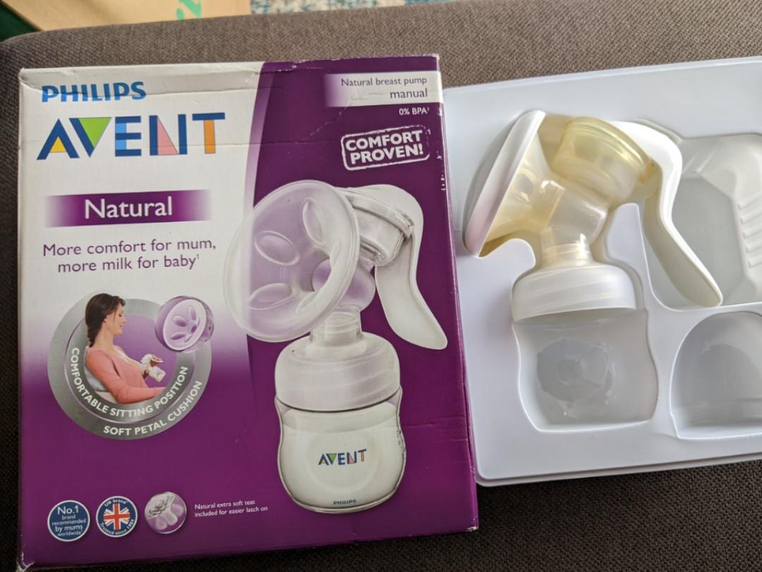 Avent Manual Hand Breast Pump, Babies & Kids, Nursing & Feeding