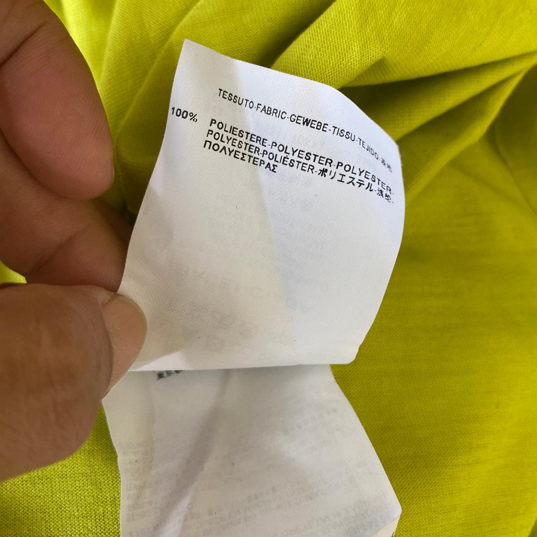 balenciaga lime green shirt