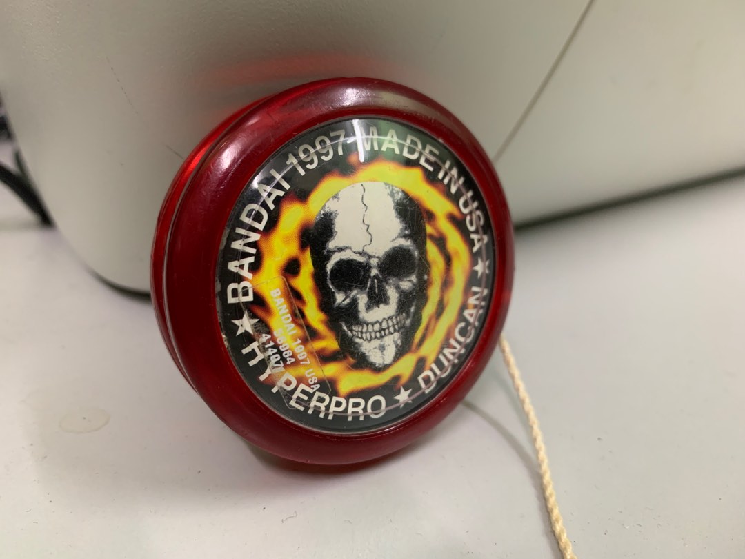 Bandai 1997 Made In Usa HyperPro Duncan YOYO skull, Hobbies & Toys, Collectibles & Memorabilia