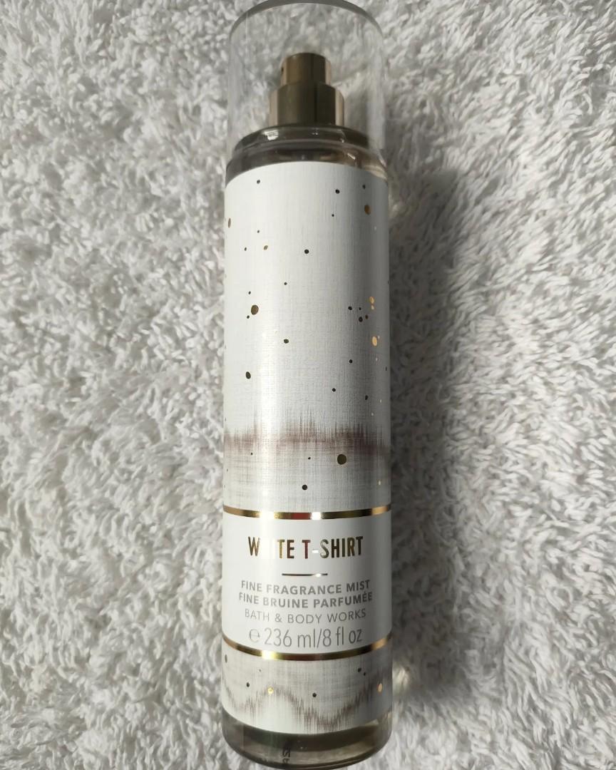BATH AND BODY WORKS WHITE T SHIRT MIST, Beauty & Personal Care