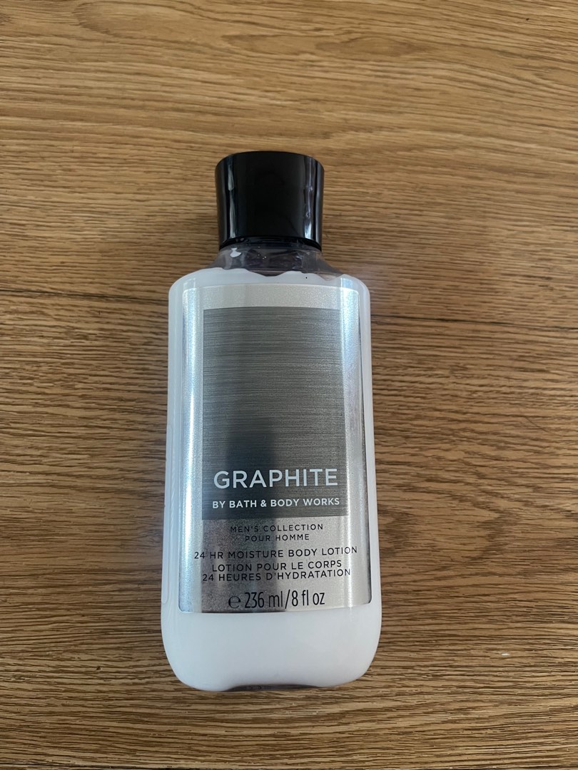 Bath ans Body Works GRAPHITE Body Lotion for Men, Kesehatan