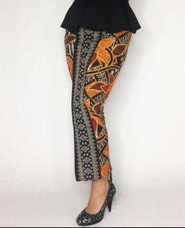Batik brown skirt