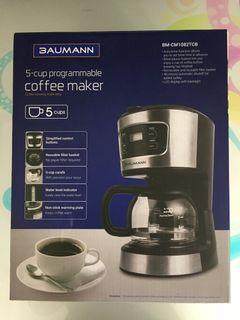 BAUMANN 5-Cup Programmable Coffee Maker