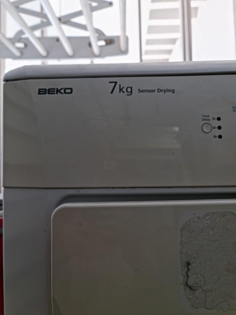 Beko dryer, TV & Home Appliances, Washing Machines and Dryers on Carousell