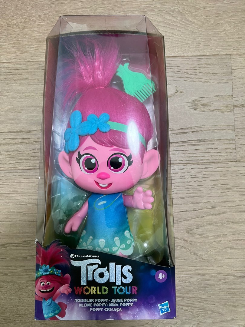 BNIB Trolls World Tour Toddler Poppy (4+), Hobbies & Toys, Toys & Games ...