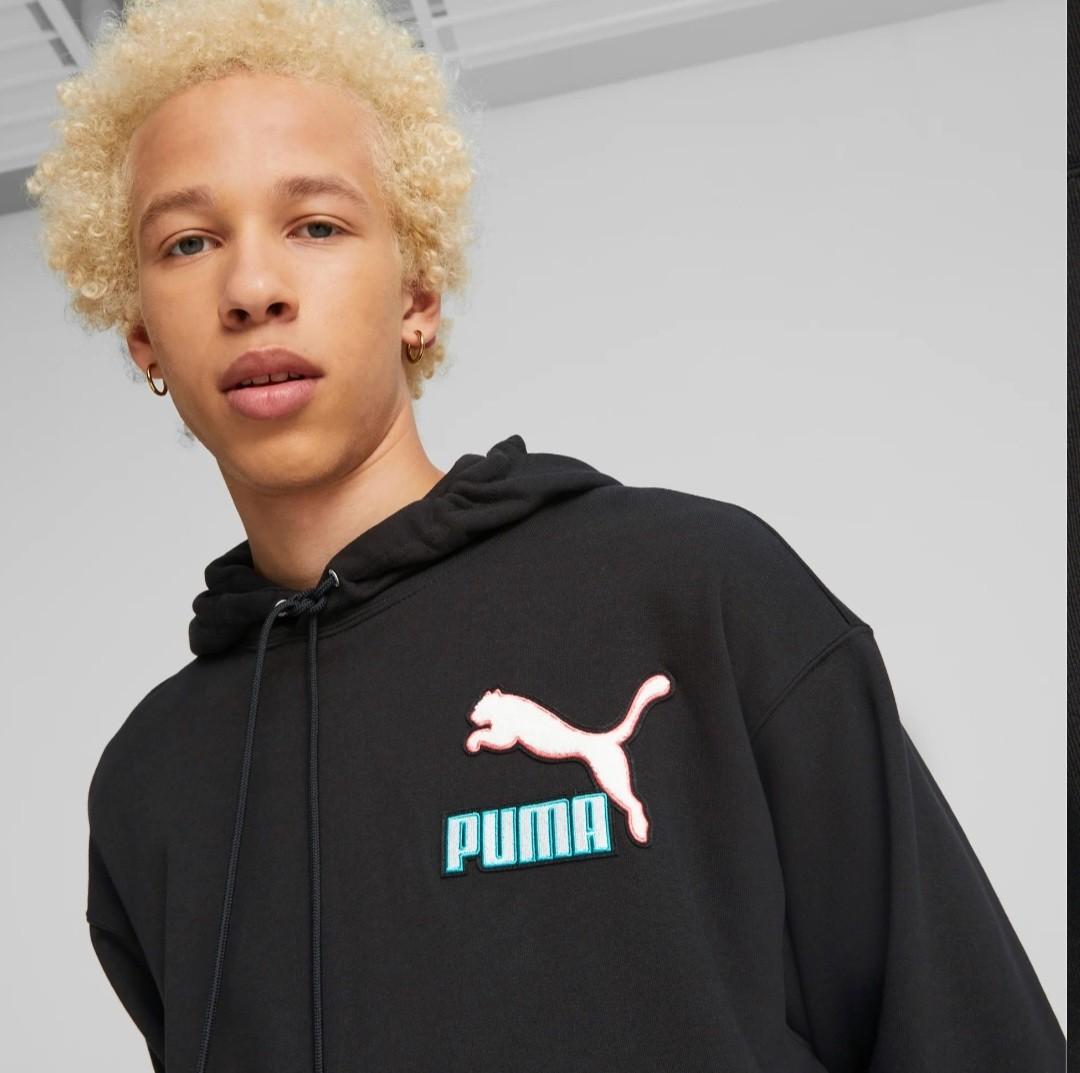 BNWT Puma Fandom Hoodie Black Men s Fashion Coats Jackets and