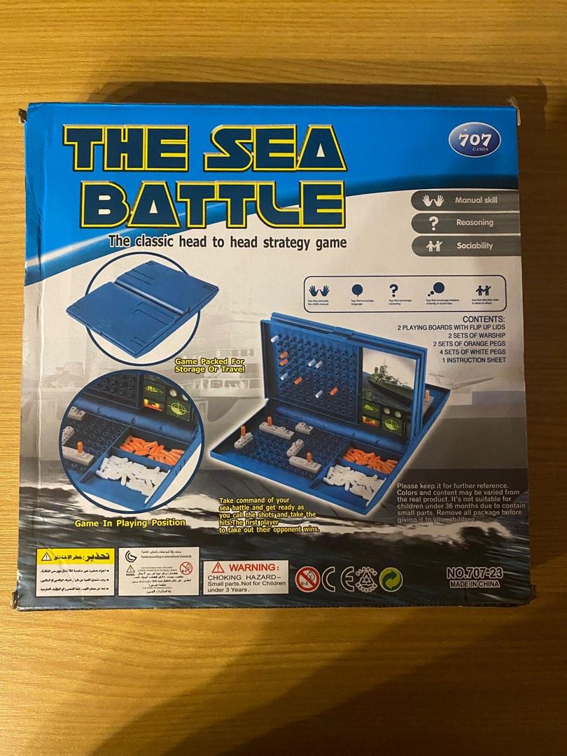 Board game sea battle, Hobbies & Toys, Toys & Games on Carousell