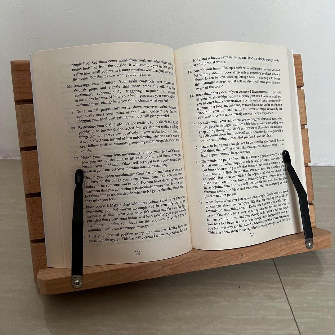 Book Stand, Furniture & Home Living, Furniture, Other Home Furniture on
