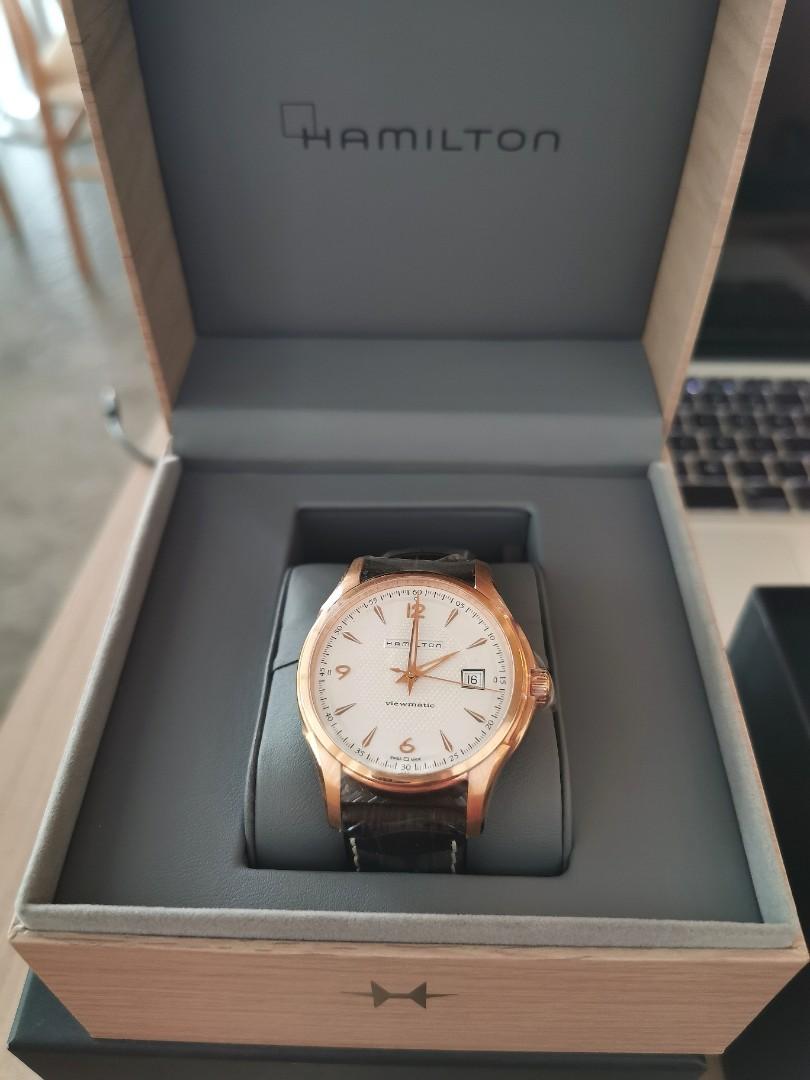 Brand new Hamilton Jazzmaster Viewmatic auto H32645555 see through