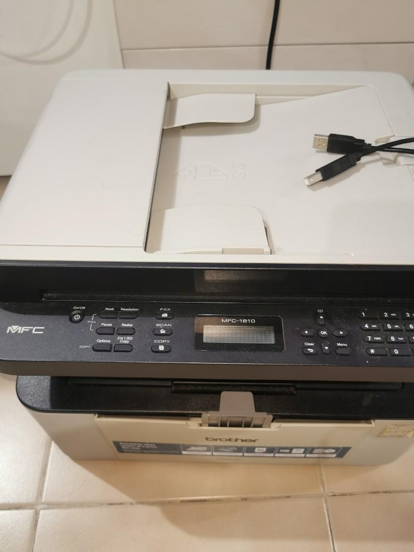 Brother printer + scanner, Computers & Tech, Printers, Scanners