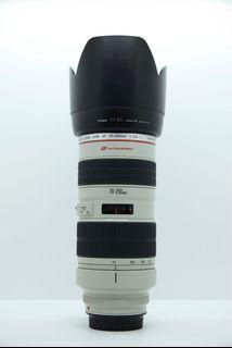Canon 70-200mm f2.8 L usm lens