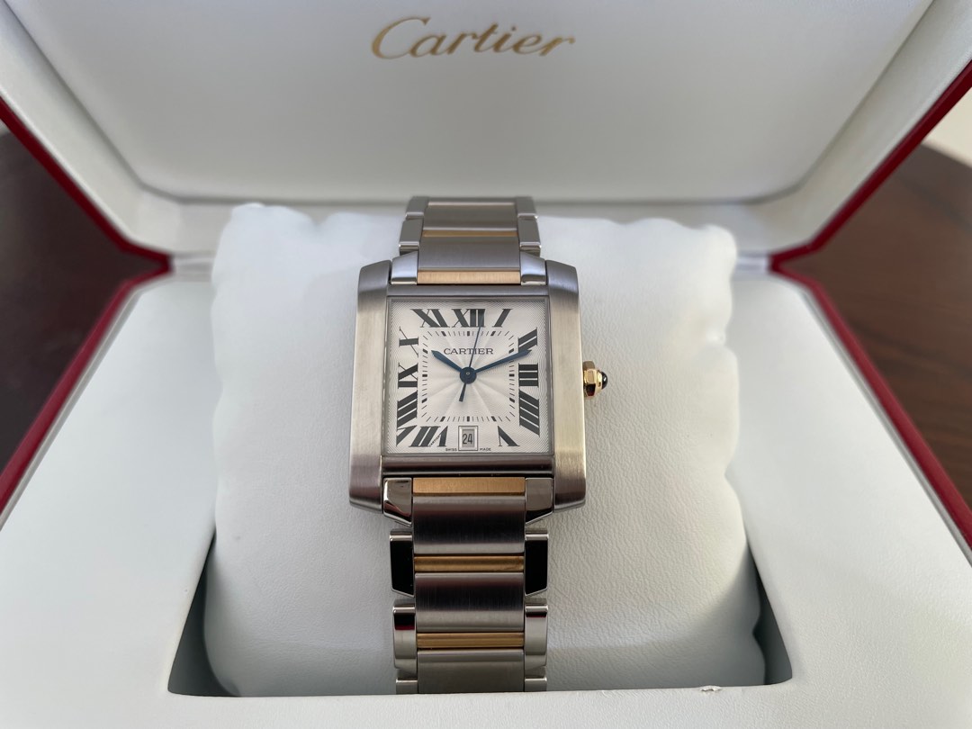 Cartier tank francaise 2302 store