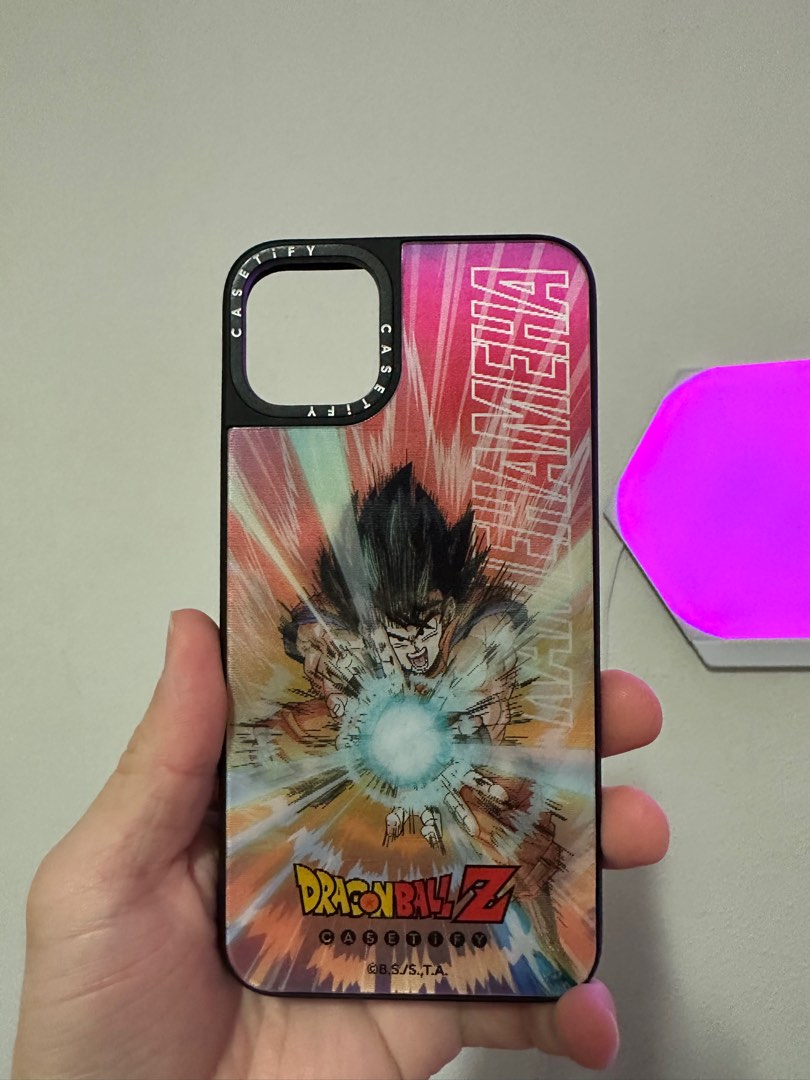 Casetify x dragonball Iphone 11 pro max lenticular case, Mobile Phones