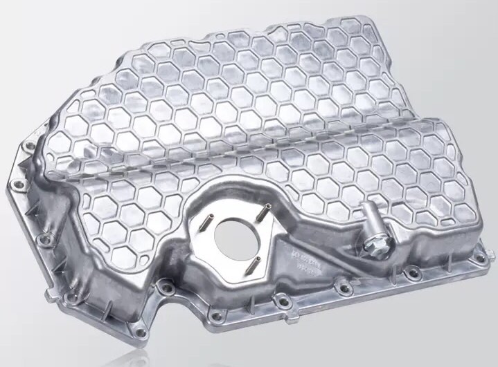 Cast aluminum oil pan upgrade for MQB chassis 1.8T or 2.0T VW Mk7 / Mk7