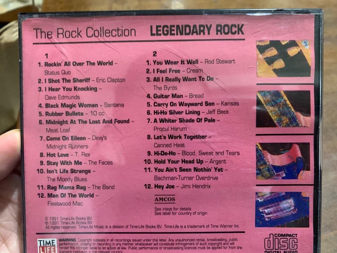 [CD] The Rock Collection - Legendary Rock, Hobbies & Toys, Music ...