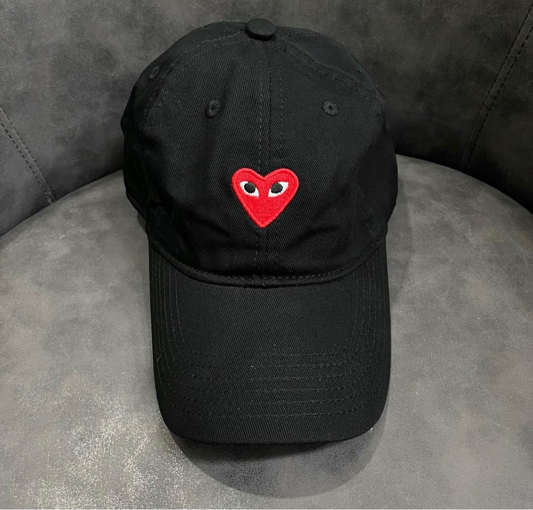 CDG Comme Des Garcons Play Cap Hat, Men