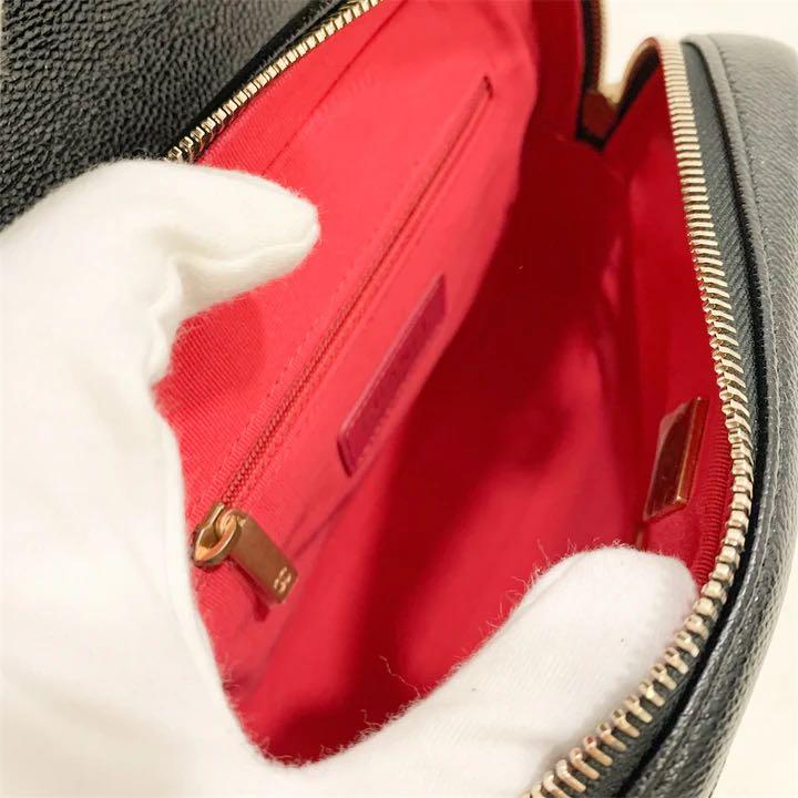 ️SOLD ️ Chanel 22P Melody Chain Backpack in Black Caviar AGHW, Luxury