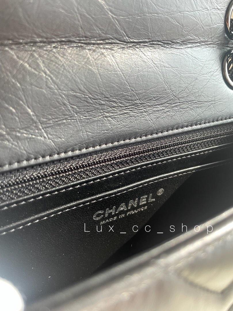 Chanel 2.55 mini classic so black bag handbag 👝 黑色經典v紋手袋