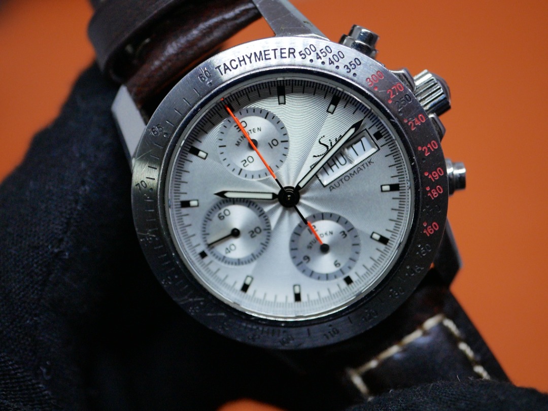 Cheapest outlet automatic chronograph