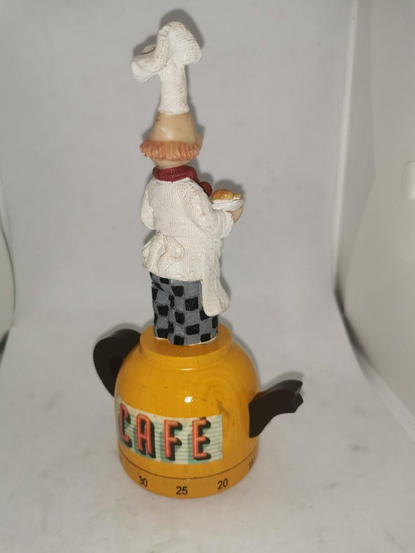 Chef kitchen timer (Category: Clocks) located in Quezon City. Submitted by belikabim2014 (Listing ID 1186666435, Image 2). Description: Brand new timer from Japan Chef decor kept in stock Delivery via courier of choice under buyers account Novaliches location No ship out.