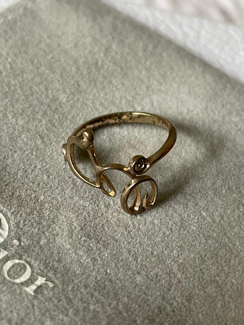 Christian Dior costume jewellery ring