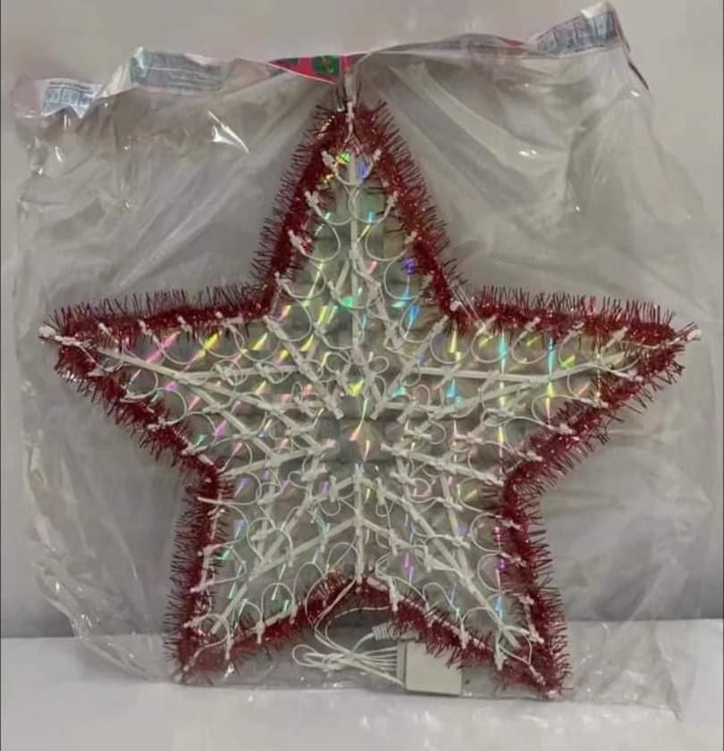 Christmas light/lantern/parol (Category: Lighting) located in Manila. Submitted by misunderstood00 (Listing ID 1186706395, Image 2). Description: Christmas Decor Changing Light 15 inches Hang to your door,window and other area. Feel the spirit of christmas this season..