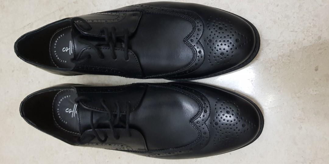 Clarks Design Chart Clarks - Chart Limit - 100% Black Leather -, Men's Fashion, Footwear ...