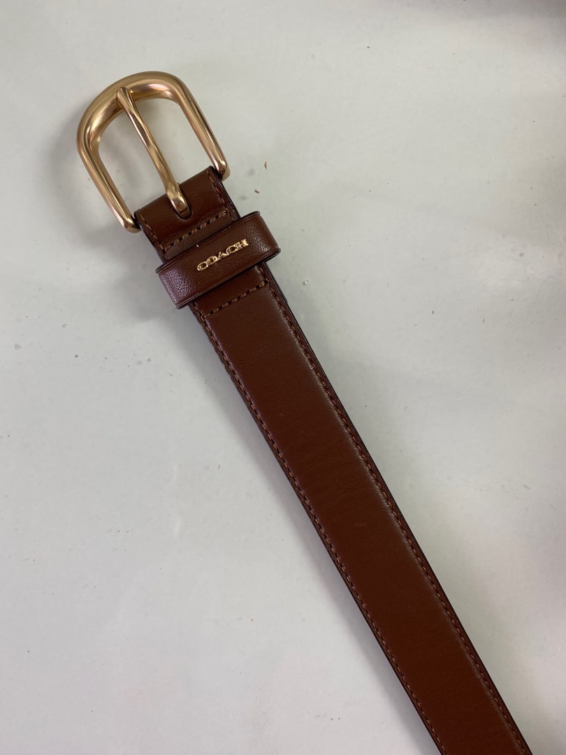 coach woven belt
