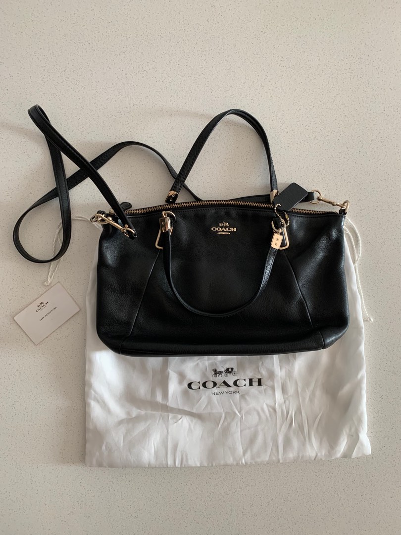 Coach kelsey deals small black