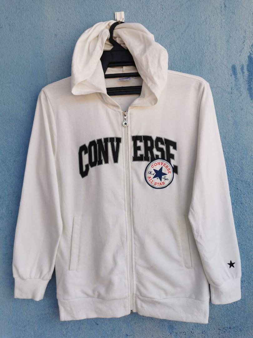 Converse zip best sale up hoodie