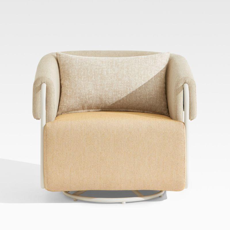 Crate barrel swivel chair cheap