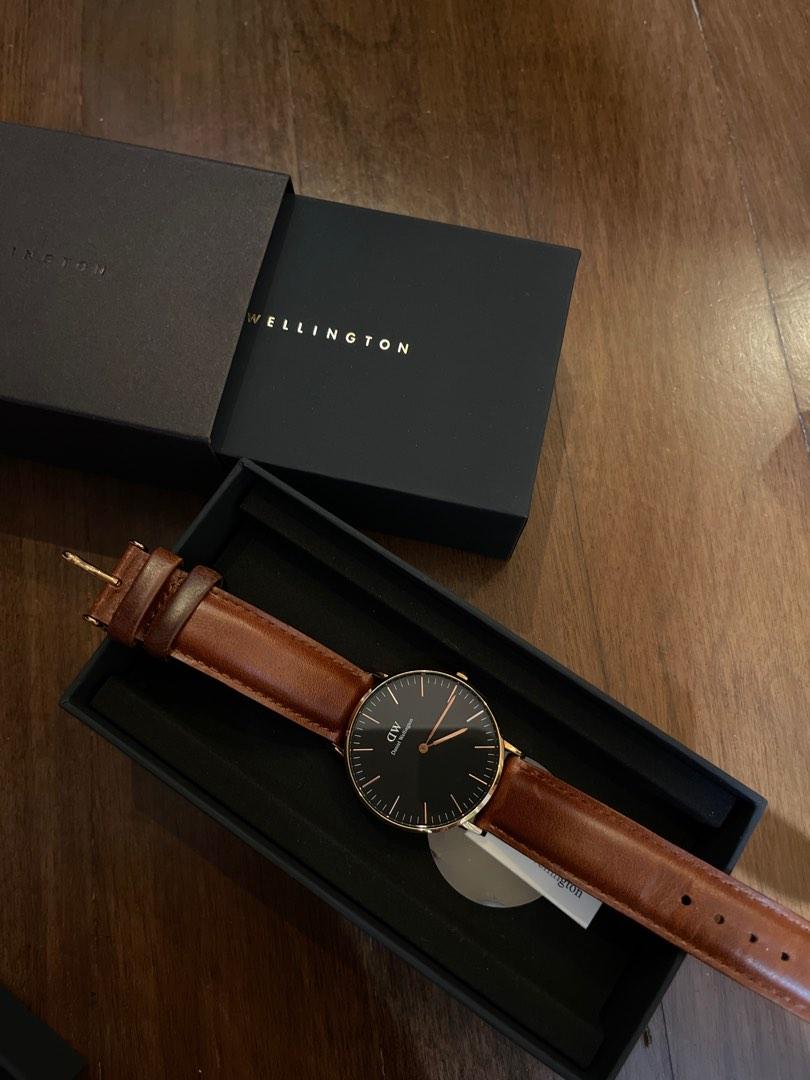 Daniel wellington st mawes black outlet