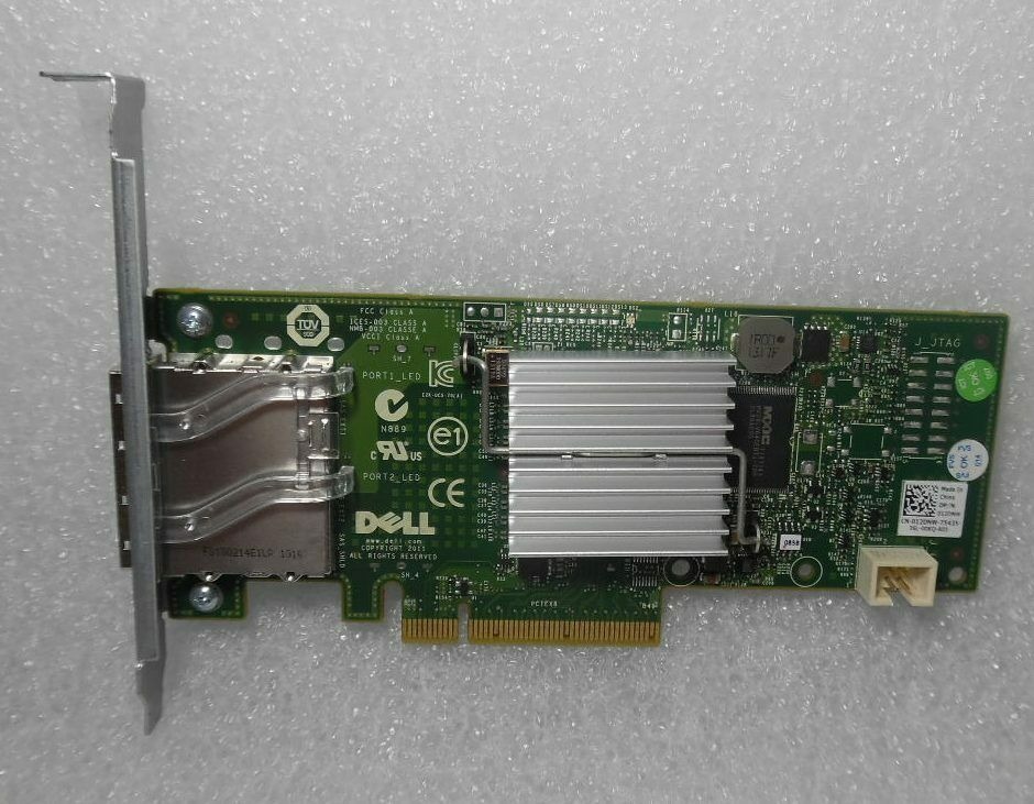 Scheda Controller RAID Dell H200E 6Gb/s SAS PCIe – 2 Porte Esterne SFF-8088 - Foto 2