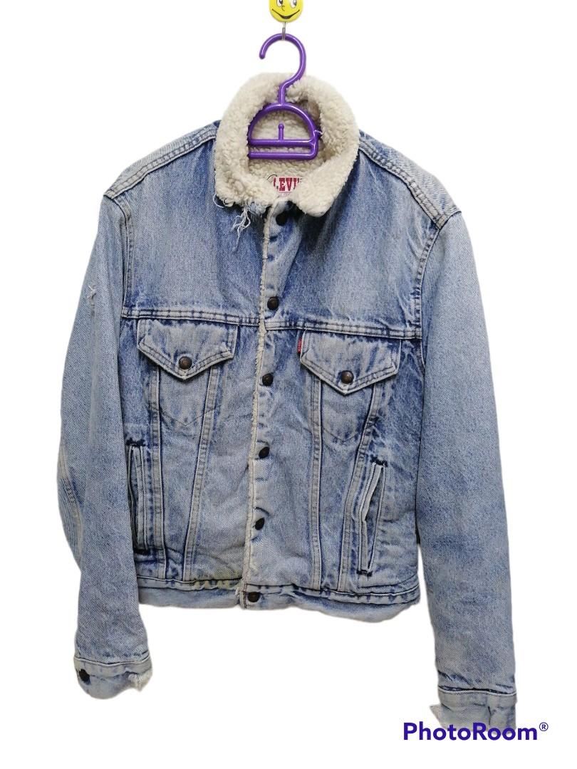 DENIM JACKET LEVIS 80s SAN FRANCISCO USA, Men's Fashion, Coats, Jackets and  Outerwear on Carousell