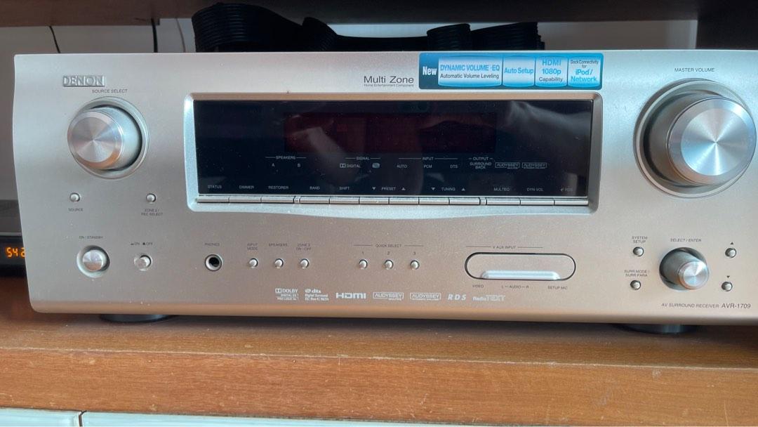 Denon multi zone Home entertainment Component + Bose Speakers, 音響器材