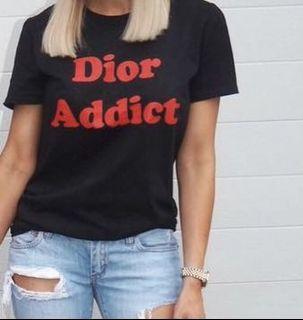 Dior addict t shirt