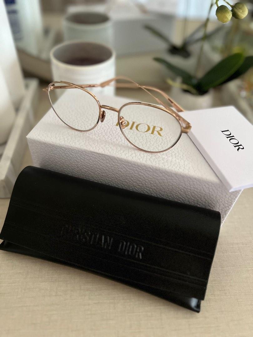 Christian Dior GemdiorO R5I 54mm Round Reading Glasses  ShopStyle  Eyeglasses  Dior Reading glasses Glasses