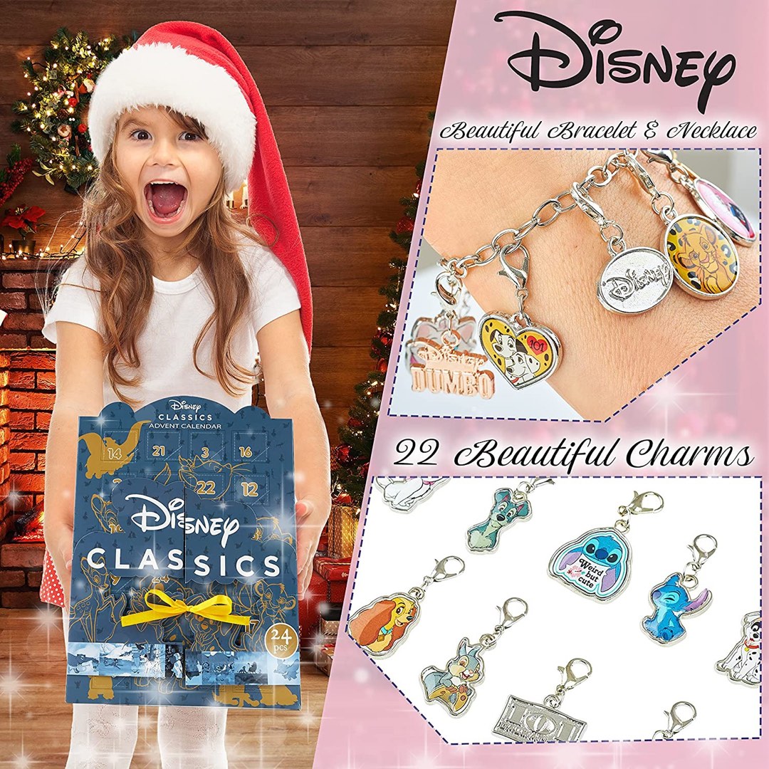 DISNEY CLASSIC CHARM ADVENT CALENDAR 興趣及遊戲 玩具 遊戲類 on Carousell