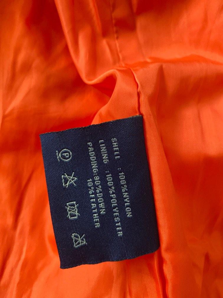 Down jacket (Category: Hiking & Camping) located in Singapore. Submitted by venus8986 (Listing ID 1186711444, Image 2). Description: Down 80%, good for winter in norway, used when my boy was 10. Measurements of jacket as shown. Has stains also as shown. No tears. Hood detachable Collect Orchard or Bishan mrt on weekdays, clementi on weekends. Other mrt locations can be discussed.