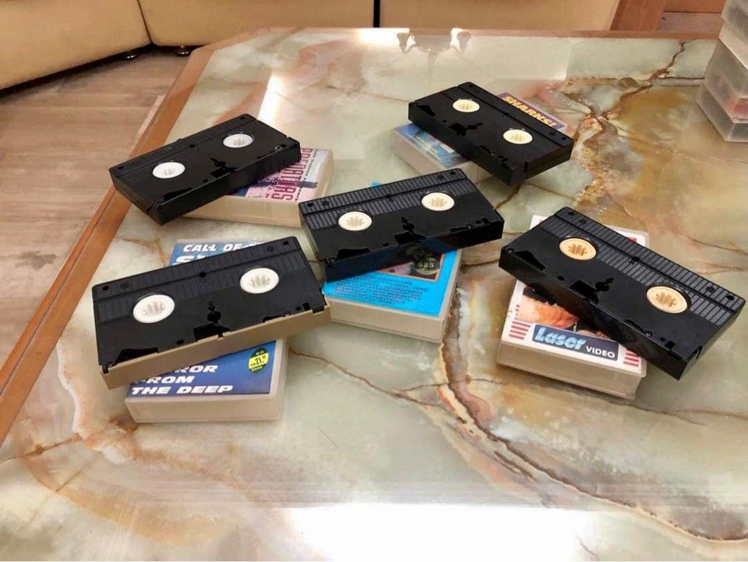 Each VHS Tapes Sharks Predator Documentary Video Cassette Tape, Hobbies