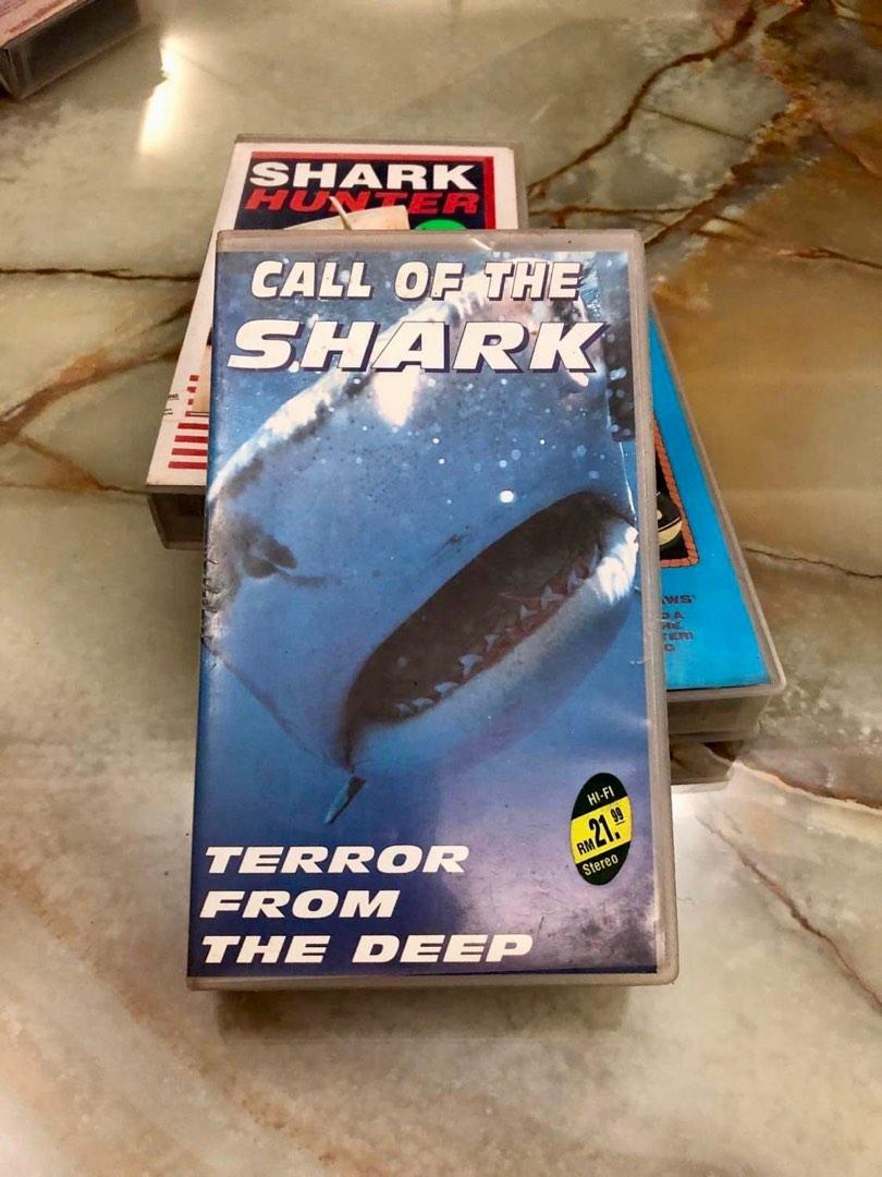 Each VHS Tapes Sharks Predator Documentary Video Cassette Tape, Hobbies