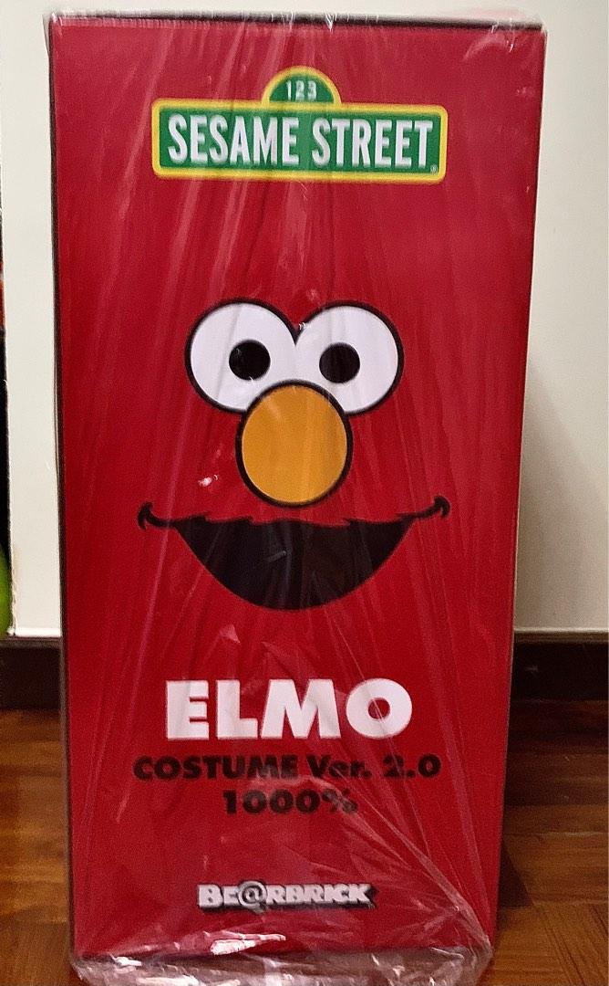 芝麻街Elmo1000% BE@RBRICK ELMO Costume Ver.2.0 1000%, 興趣及遊戲 ...